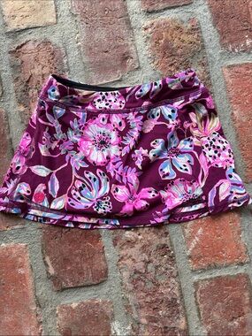 Lilly Pulitzer Tropical with a Twist Mini Alia Skort - s 4-5
